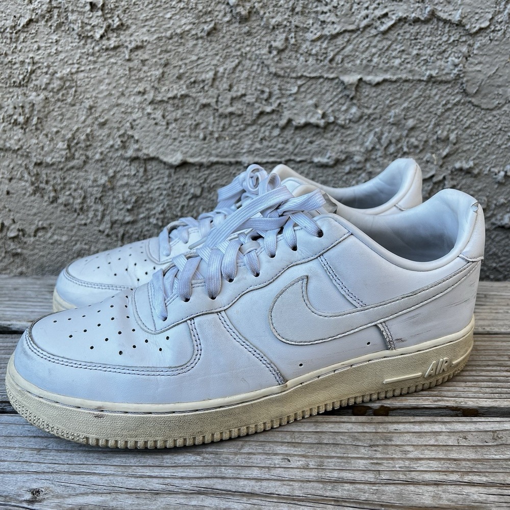 Nike Shoes Men Size 11.5 Air Force 1 '07 Fresh White DM0211-100 Casual